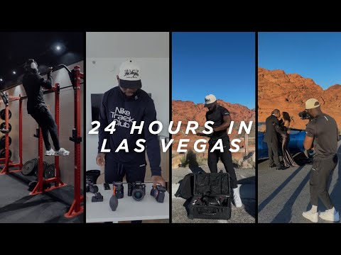 24 Hours in Las Vegas | Behind the Scenes Shoot | VLOG