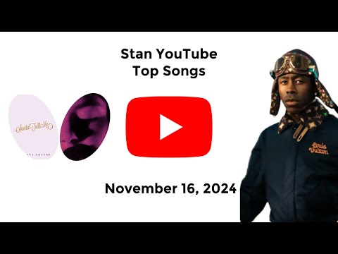 Stan YouTube Songs Top 40 (November 16, 2024)