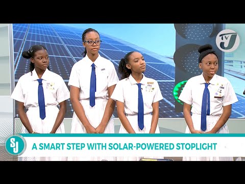 A Smart Step with Solar-Powered Stoplight | TVJ Smile Jamaica