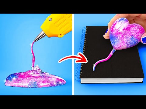 EASY DRAWING HACKS FOR BEGINNERS || Mini Crafts & Cool DIY Accessories Hacks! By 123 GO!