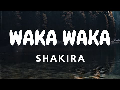 Shakira - Waka Waka  (Lyrics)#shakira #wakawaka #lyricsvideo #lyrics #shakiralyrics #musiclyrics