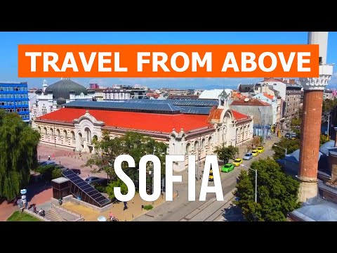 Sofia from above | Drone video in 4k | Bulgaria, Sofia city from the air