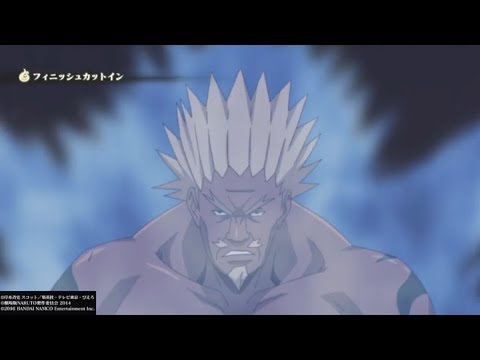 四代目・エーvsうちはサスケ（五影会談）NARUTO-ナルト-疾風伝 ナルティメットストーム4（S RANK NO DAMAGE）