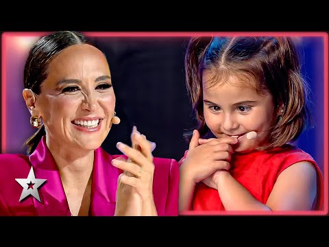 5 Year Old Blind Girl is an INSPIRATION on Spain's Got Talent!