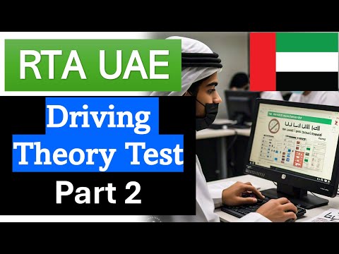 UAE Driving Theory Test 2024 - Rule of the Road  Questions and Answers  RTA Exam Preparation Part 2