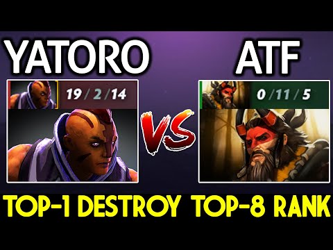 YATORO [Anti Mage] TOP-1 Rank AM Carry Destroy ATF Offlane Dota 2