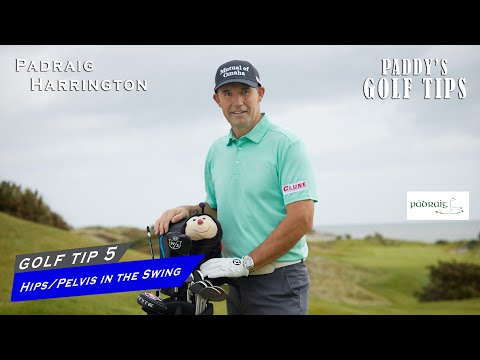 CORRECT HIP/PELVIS MOTION IN THE SWING | Paddy's Golf Tip #5 | Padraig Harrington