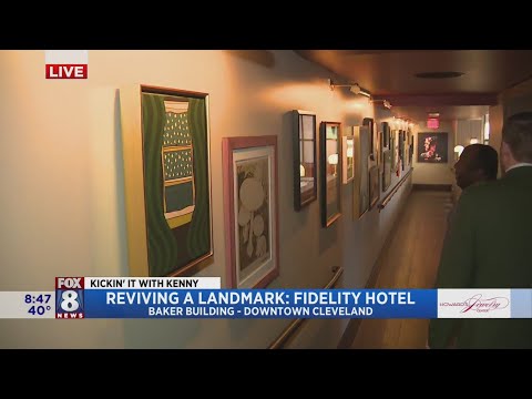 Cleveland's new Fidelity Hotel showcases local artists in a big way