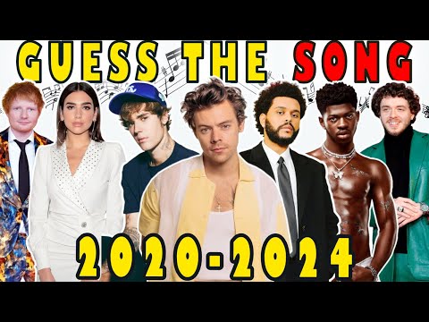 Guess the Song 2020 to 2024 | Music Quiz Challenge 🎤 Everyone Knows