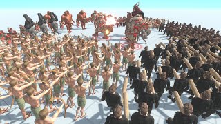 笑わずにはいられない戦いを実現できる神ゲー『 Animal Revolt Battle Simulator 』