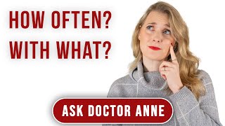 Exfoliation on retinoids - The best way to do it! | Ask Doctor Anne