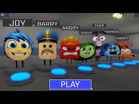 Escaping from INSIDE OUT 2 BARRY'S PRISON RUN! And BECAME an ALL MORPHS