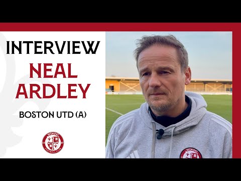 Boston Utd 2-2 Woking | Neal Ardley Interview