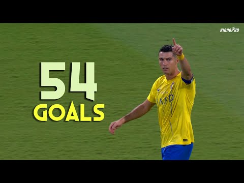 Cristiano Ronaldo ► ALL 54 GOALS in 2023 with Commentary (Top Scorer Of The Year)