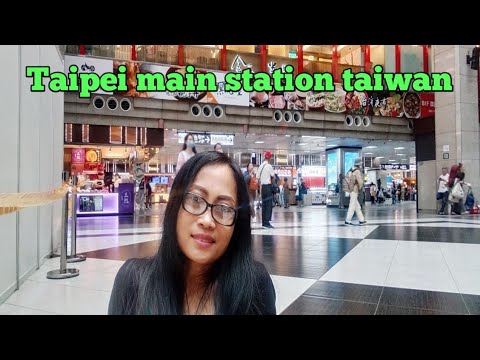 Daldalan sa Taipei main station taiwan