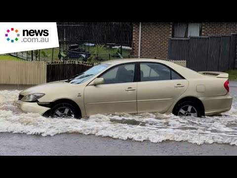 Locals slam drivers for attempting to enter floodwaters