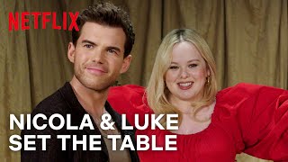 Nicola Coughlan & Luke Newton's Ultimate Couple's Challenge | Bridgerton | Netflix