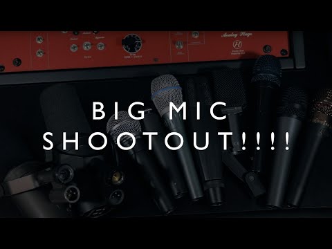 Mic Shootout - Sm7 (original), Sm7b, Sm57, Sm58, Beta 87a, MD421, e609, e835, e945, Blue Encore 200