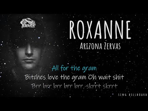 Arizona Zervas - ROXANNE (Realtime Lyrics)