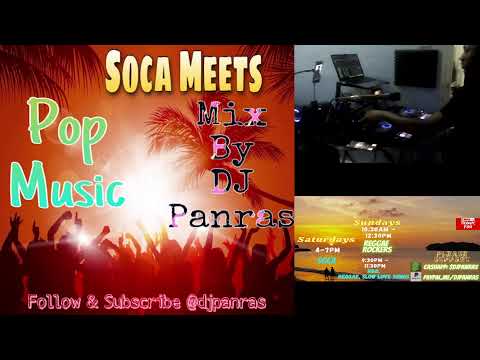 Soca Meets Pop Music Mix By DJ Panras - [Live On Old School Jamz Radio] See Links Below For More