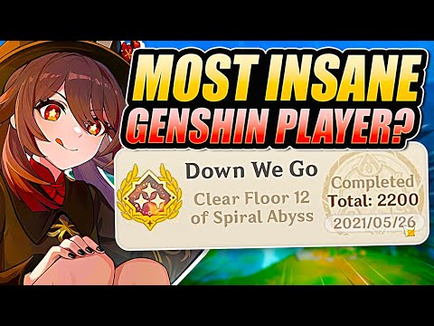 I Reviewed The Most INSANE PLAYER Ever! (2000+ ABYSS RUNS) | Genshin Account Review #26