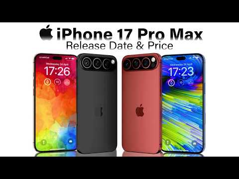 iPhone 17 Pro Max - ALL COLORS LEAKED SO FAR!