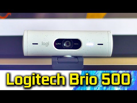 Logitech Brio 500 Webcam & Zone Vibe 100 Headset- Overview