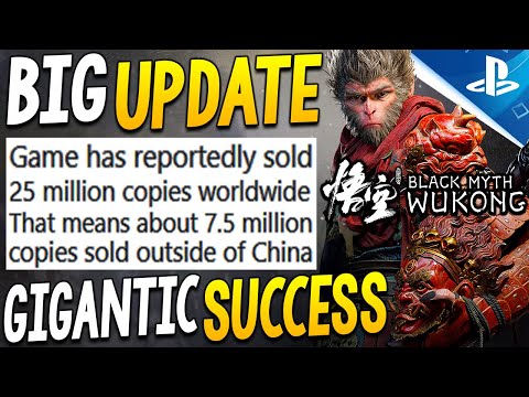 Big NEW Black Myth Wukong UPDATE - Game Was a GIGANTIC SUCCESS!