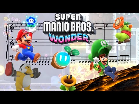 Super Mario Bros. Wonder - Puzzly-Pyramid Wonder [Piano Recreation]