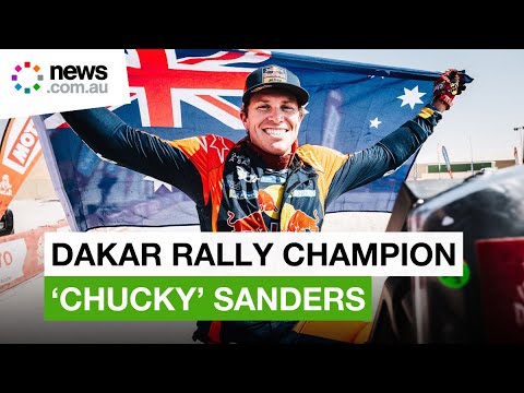 Dakar Rally 2025 Champion Daniel 'Chucky' Sanders Interview