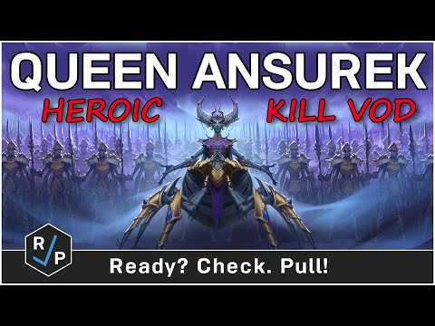 Heroic Queen Ansurek Kill VoD (MM Hunter PoV) - Nerub-ar Palace