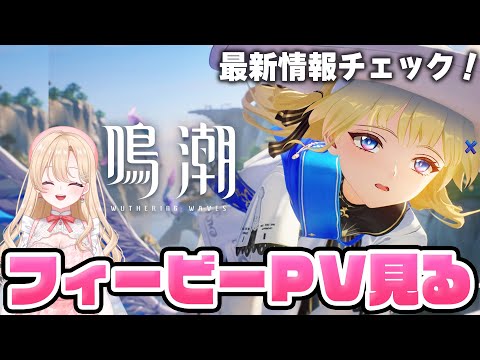 【#鳴潮】完全初見！フィービーちゃんキャラPV鑑賞！ついに明日実装！１６１【初心者・初見さん歓迎/めいちょう/wuthering waves/wuwa/Vtuber】#鳴潮RALLY