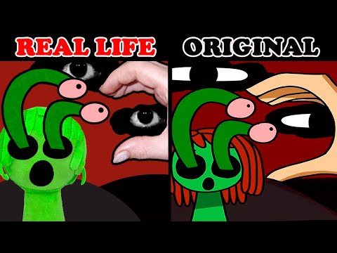 Best TikToks of INCREDIBOX SPRUNKI 💖 Heart hand 💖  | ORIGINAL vs Plush Toy REAL LIFE