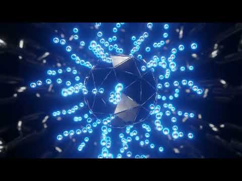 [4K] Trippy Ball In Chain Tunnel - VJ Loop