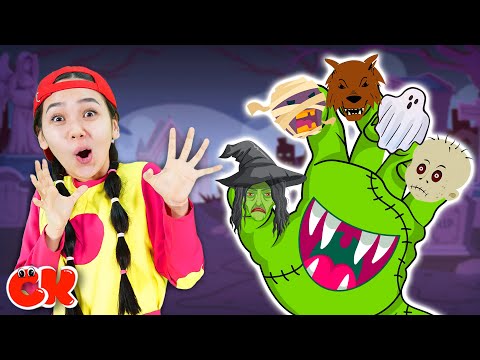 Creepy Finger Family Song | Funny Song & More | Chiki Chaka