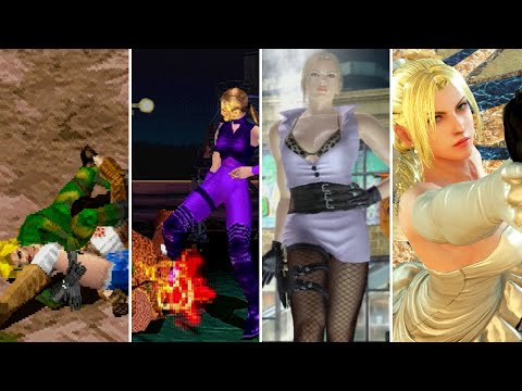 A collection of NINA's throwing techniques from Tekken 1-7