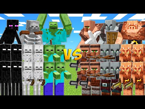 ULTIMATE 3v3 MOB BATTLE!