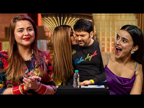 Ginni को जलाने के लिए Rakhi ने की Kapil को kiss | Rakhi kiss | The Kapil Sharma Show