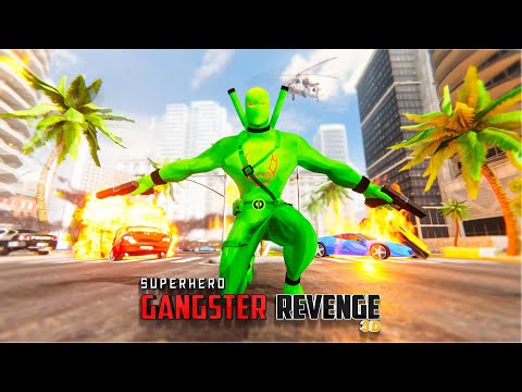 Superhero Gangster Revenge 3D : Great superpower comes with greater responsibility.