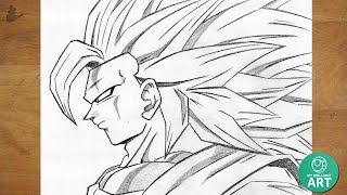 How to Draw Goku SSJ3 🔥 | Epic Step-by-Step Guide!