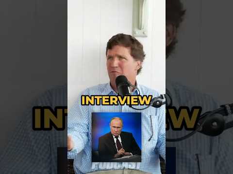 WHY TUCKER WANTS TO INTERVIEW VLADIMIR PUTIN!