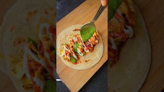 Paneer Wrap/Roll #shortvideo #viralvideo #paneer #wrap #vegroll #cookingvlog #cooking