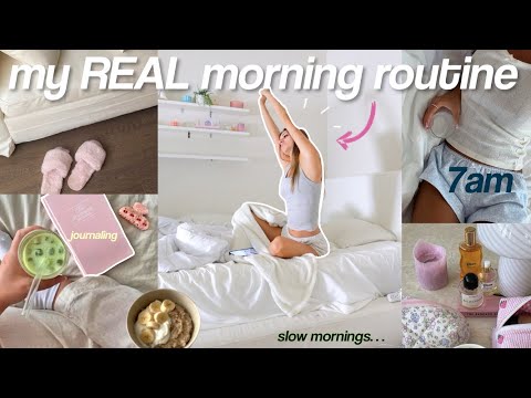 my REAL morning routine: 7am💌