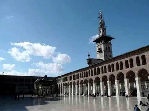 عبد الوهاب ابوحرب, حمزة شكور, سليمان داوود و توفيق المنجد - الأذان الجماعي من المسجد الأموي