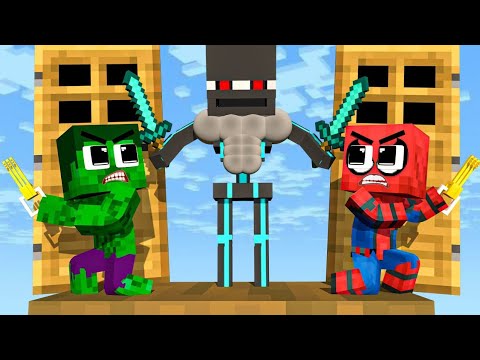 MONSTER SCHOOL : BABY HULK KILVIS ANDHERA KAYAM RAHE minecraft animation 😱