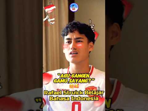 Rafael Struick Belajar Ngomong Bahasa Indonesia #rafaelstruick #timnasindonesia #timnasday