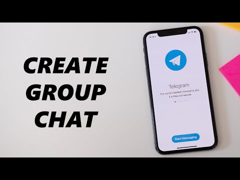 How To Create Group Chat In Telegram