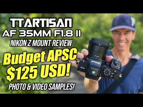 TTArtisan AF 35mm F1.8 II Nikon Z Review | $125 USD!