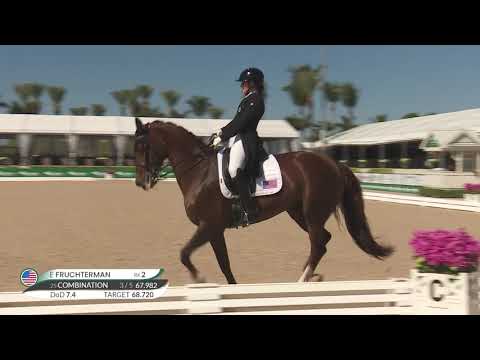 Ella Fruchterman & Hannah Montana W | CDIU25 FEI Grand Prix Freestyle