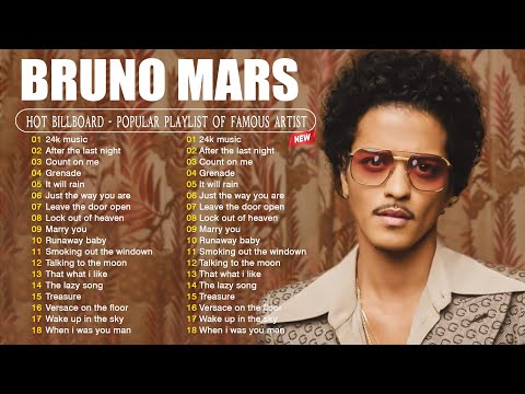 Top Hits of Bruno Mars 🌿  Bruno Mars New Popular Songs 2023 🌿 Best English Songs